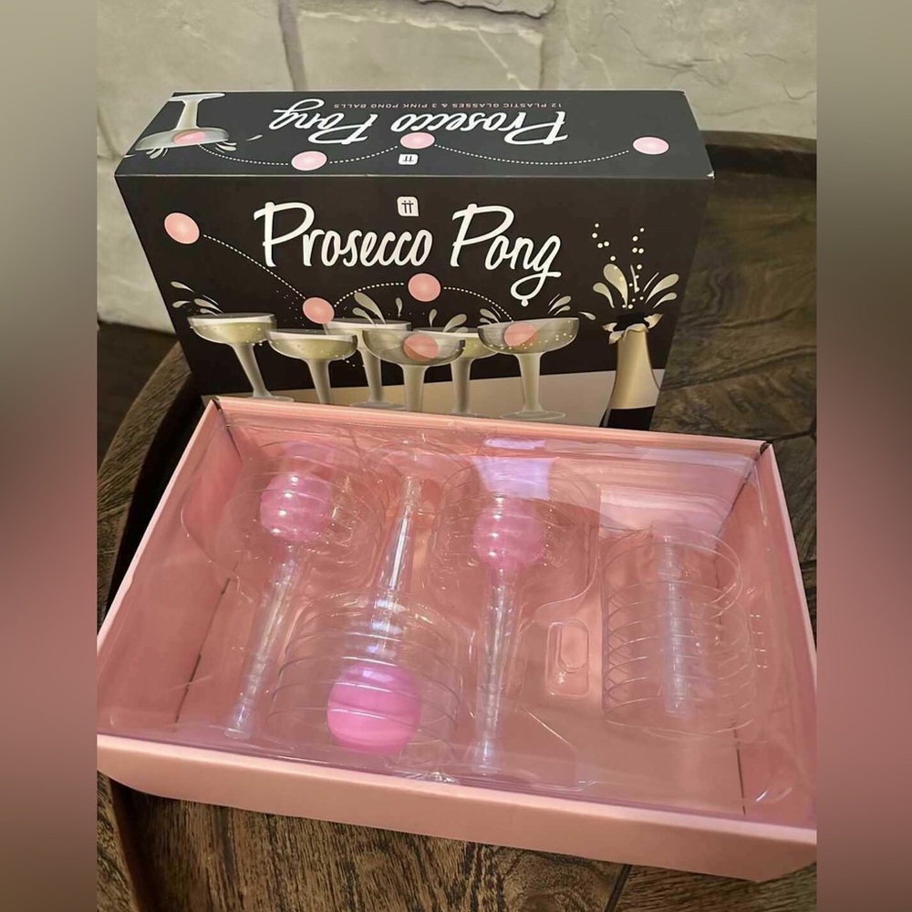 NIB- Talking Tables Prosecco Pong Party Game